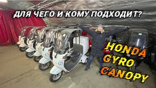 Скутер Honda Gyro Canopy 50. Для чего и кому он подходит.