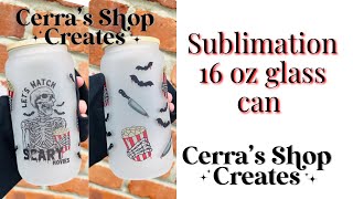 How to Sublimate Glass Cans with a Mug or Tumbler Press - Silhouette School