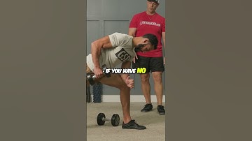 No Bench - Try This One Arm Dumbbell Row Technique! #shorts
