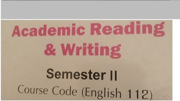 unit-19#Focus on comprehension#Eng-112#2nd semester#Punjab university course