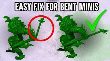 2 Simple Ways to Fix Bent or Warped Miniatures