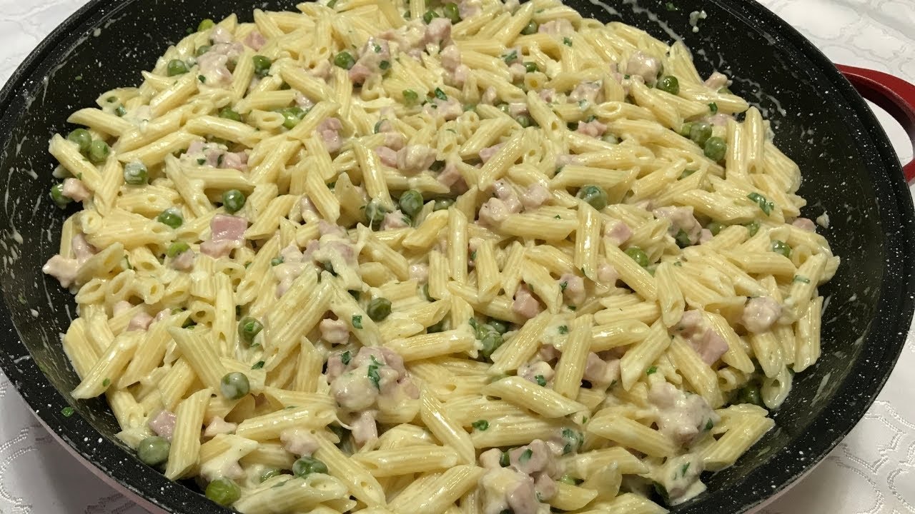 Macarrão à Parisiense | Macarrão de Restaurante | Delícias da Eleni