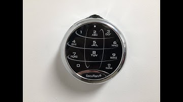 REDUNDANT SAFE LOCK - Electronic Plus Mechanical