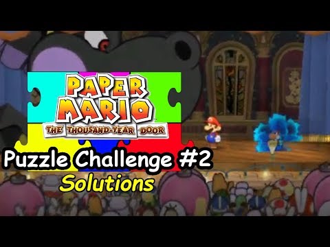 Paper Mario Ttyd Puzzle Challenge 2 Solutions