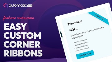 ACSS 2.4: Easy Custom Corner Ribbons
