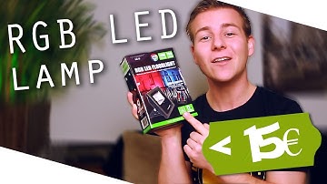 RGB LED lamp onder de 15EURO! [unboxing] | DYMOND RFL-10 | Davey Raaijmakers