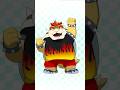 クッパの衣装 (Bowser's clothes) #shorts