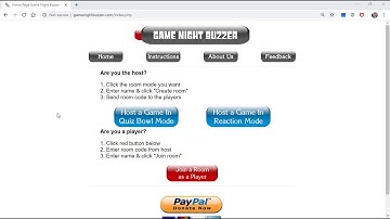 How to Use the Game Night Buzzer System