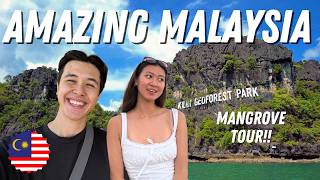 SO THIS IS ALSO MALAYSIA?! 🇲🇾 Mangrove Tour Langkawi, Eagle spotting, Feeding MONKEYS and more 🐒🌴