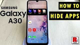 How To Hide Apps On Samsung Galaxy A30