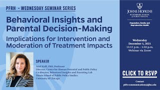 Behavioral Insights and Parental Decision-Making