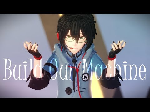 MMD ▶ Build Our Machine [Remix] ◀ || FNAF || (Scott/Possessed Scott) -model test-