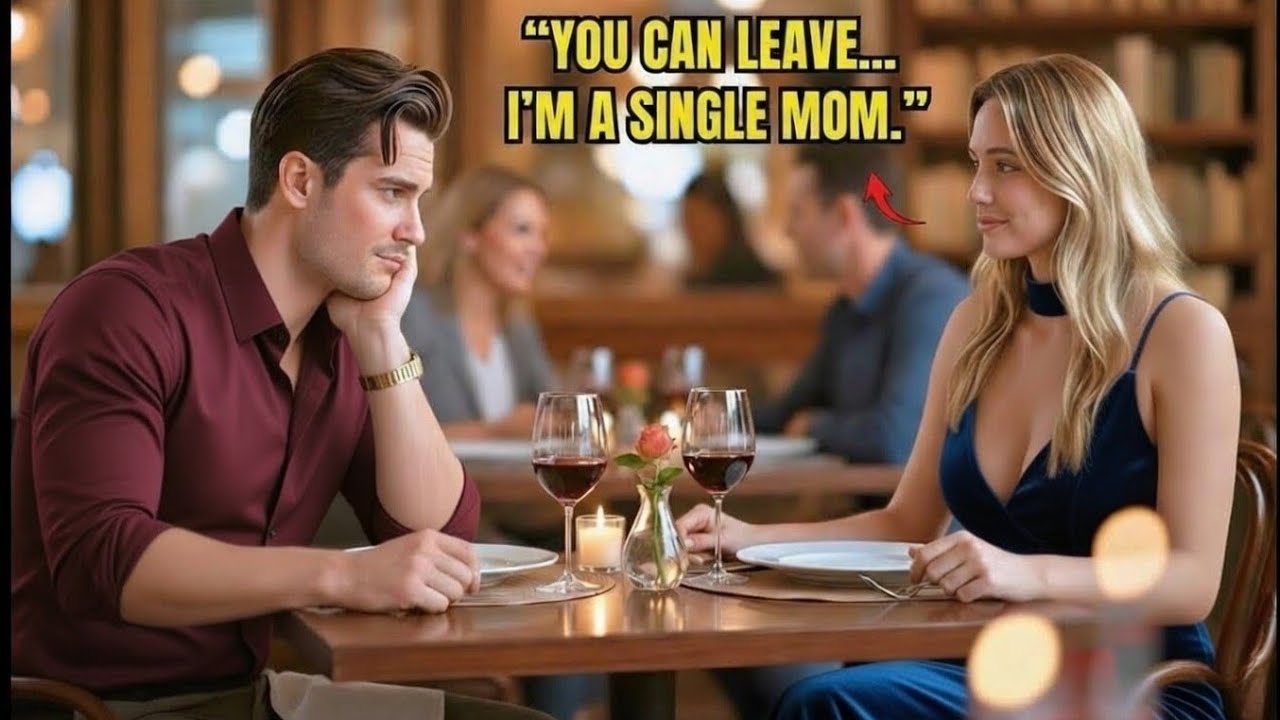 Single Dad’s First Date Was Perfect… Until She Whispered: “I’m a Single Mom” (Emotional Love Story)