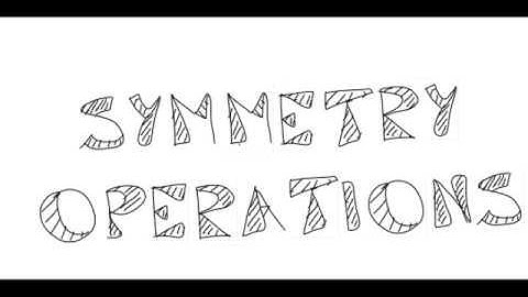 Symmetry operations Part 1 | Intro