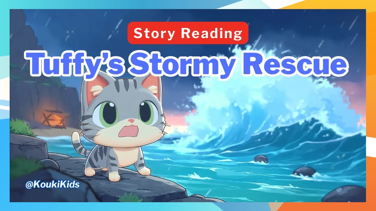 Stormy Rescue 🌊💖 Tuffy’s Stormy Rescue | KoukiKids | Exciting Kids Story Adventure 🌟📖 ...