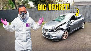 Rebuilding A CHEAP Crashed Seat Ibiza - Damage I Did Not Expect!