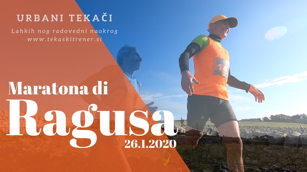 Maratona di Ragusa 2020 poster