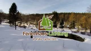 Winterurlaub im Thüringer Wald in der Ferienhaus Lichtung