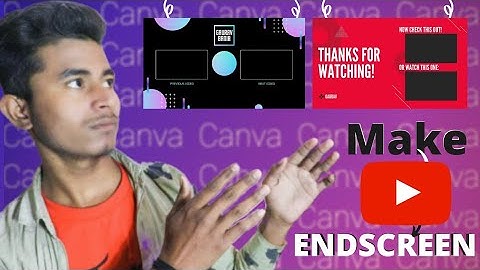 How to make outro for youtube in Canva | Make Outro Only 2Minutes