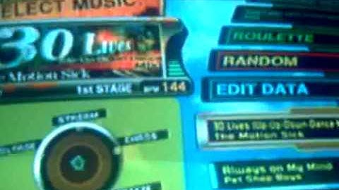 Dance Dance Revolution X PS2 USA The Motion Sick 30 Lives (Up-Up-Down-Dance Mix)