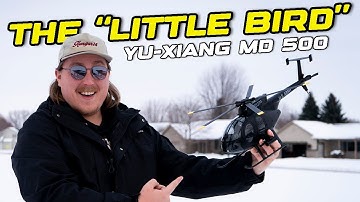 The Most DETAILED RC Helicopter I Own | Yu Xiang MD 500 Little Bird GPS Helicopter