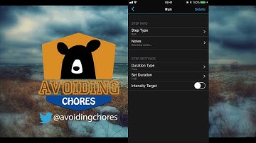 Garmin Connect - How To Create a 10&1 Interval Workout On Your iPhone
