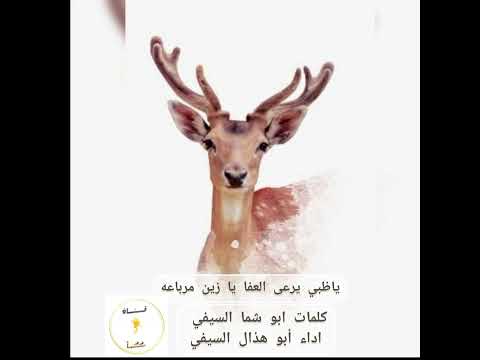 يا ظبي يرعى العفا يا زين مرباعه كلمات ابو شما السيفي أداء أبو هذال السيفي