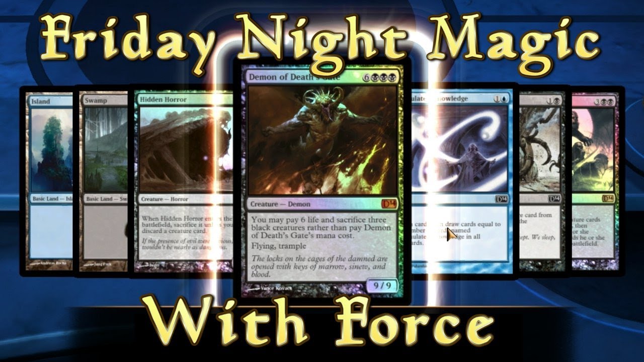 FNM with Force – EXHUME LOL (MTG Duels 2014 Multiplayer)