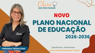 New National Education Plan