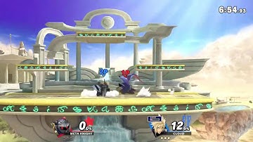 SSBU Quick Play - Meta Knight vs Cloud