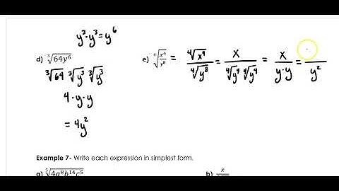 Alg2 5.2 Video Notes (Part 2)