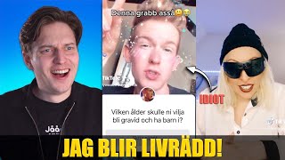 REAGERAR PÅ SVENSKA TIK TOKS! 🇸🇪 | Detta gör mig ledsen