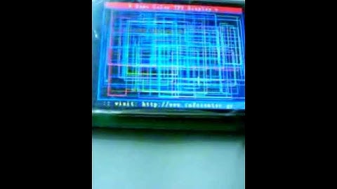 arduino mega 2.8 tft demo