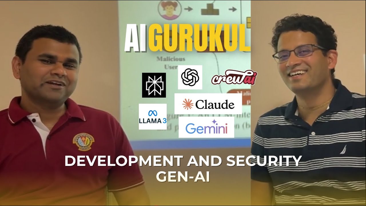 AIGurukul Talks | Feat Gaurav Rai | Gen AI : Development and Security