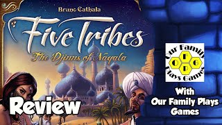 Five Tribes Review - with Our Family Plays Games