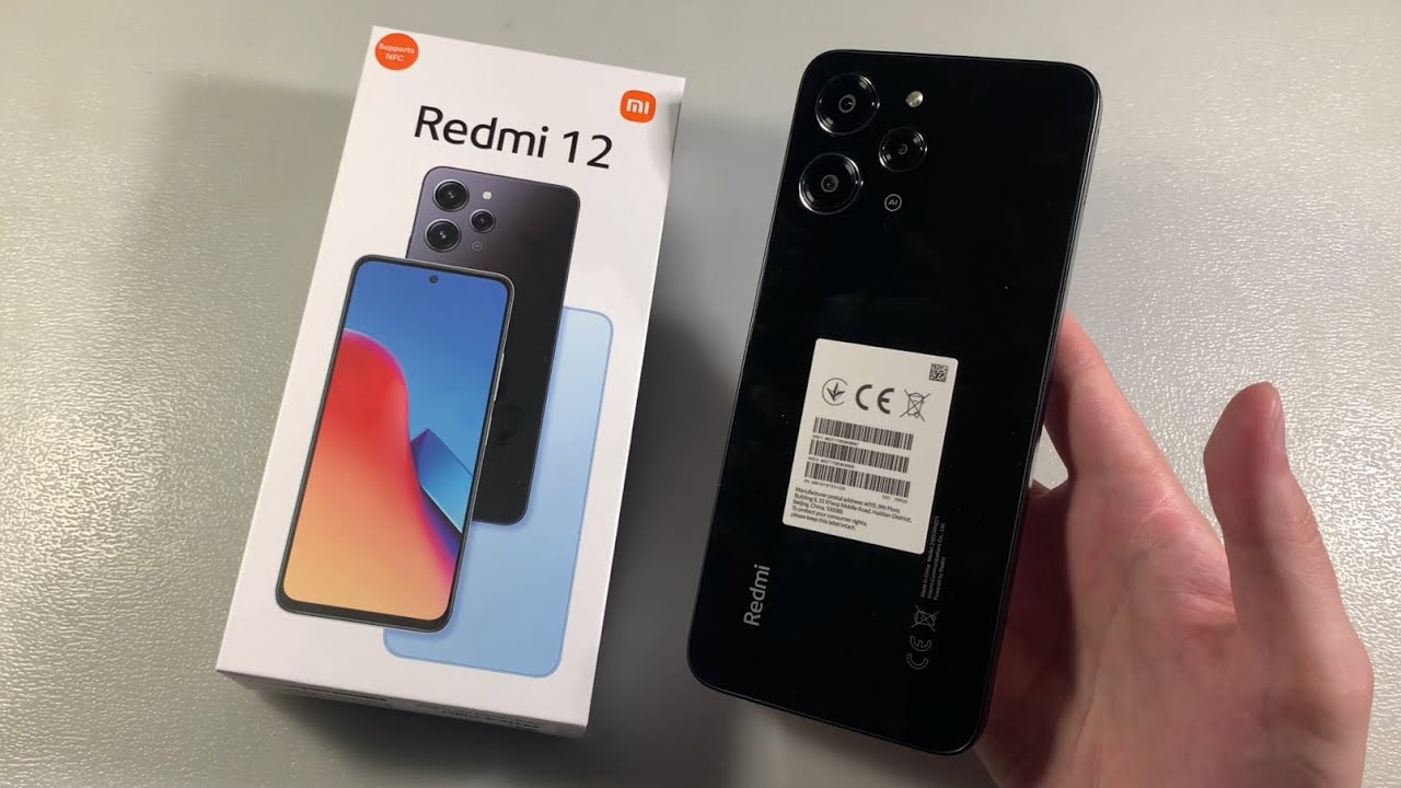 Смартфон Xiaomi Redmi 12 8/256GB Чёрная полночь (49113), купить в