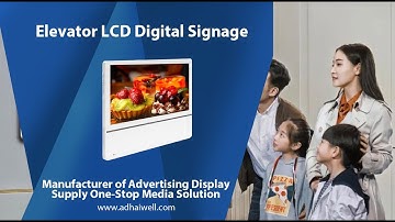 Manufacturer Elevator & Lobby Digital Signage LCD Screen Advertising Displays | China Adhaiwell