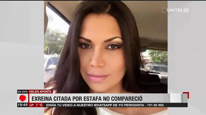 La exreina Helen Aponte citada por estafa no compa...
