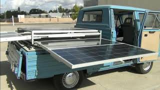 EV Conversions - The Worlds First Onboard Solar Powered EV Doka - Solar Powered EV Conversion