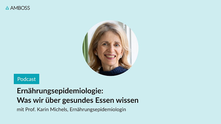 Nutritional Epidemiology: What We Know About Healthy Eating | AMBOSS Podcast | 164