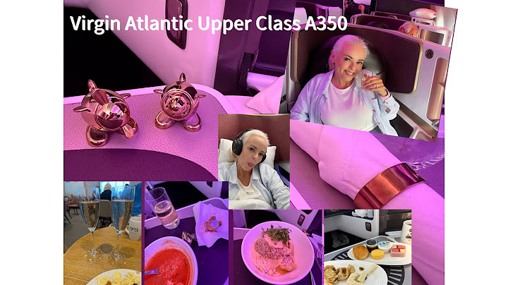 Virgin A350 flying upper-class MAN to MCO Travel Day to Orlando