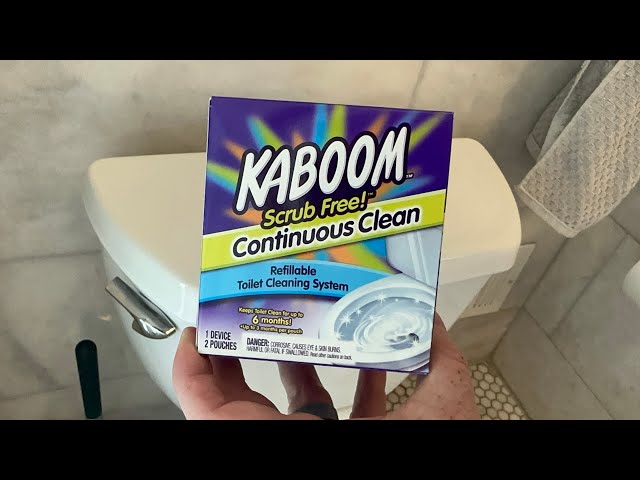 Kaboom Toilet Cleaning System - Arm & Hammer - (6) 1 Pouch - UnoClean