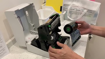Polaroid P422T - How to replace printer ribbon - updated