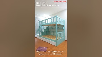 Những mẫu giường tầng đẹp nhất trên đường Trần Quốc Toản quận 3 TP-HCM