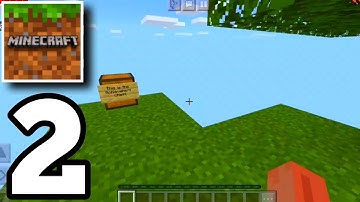 Minecraft PE - SkyBlock - Gameplay Part 2 (MCPE SkyBlock)