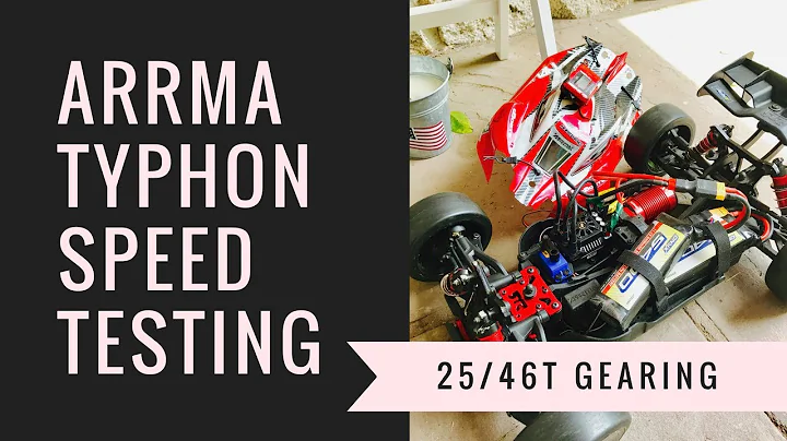 ARRMA Typhon Speed Run Gearing Test