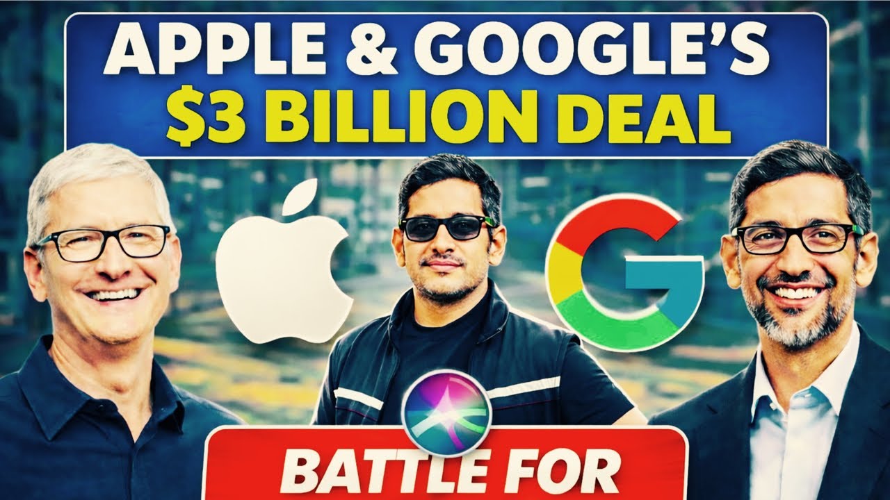 Why Apple & Google Are Fighting for Siri | AI Deal Siri 