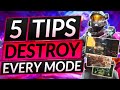 5 PRO TIPS to WIN EVERY GUNFIGHT - DOMINATE ALL MODES - Halo Infinite Guide