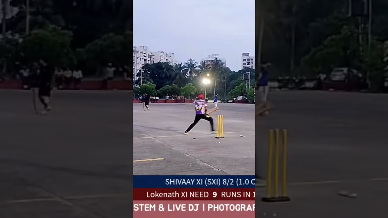 Jonty Sarkar strikes 6 on the very first ball! 