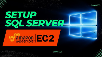 Setup SQL Server for Web Sites on AWS EC2 Instance